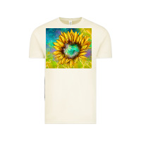 Vintage Arctic sparkling sunflower Vintage Tee - TumblerDesignByShophia