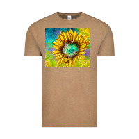 Vintage Coffee sparkling sunflower Vintage Tee - TumblerDesignByShophia