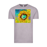 Vintage Zinc sparkling sunflower Vintage Tee - TumblerDesignByShophia