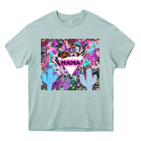 Arona mama cowboy western animal pattern neon Heavy Core Tee - LillyAllenDesigns