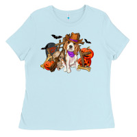 Halloween Beagle Dog Ladies Tee | Teevron