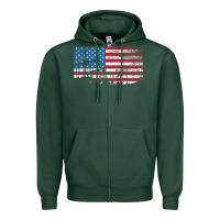 Sports Green Oil Rig Worker Roughnecks Oilfield Man Gift American Zipper Hoodie - minhPixels