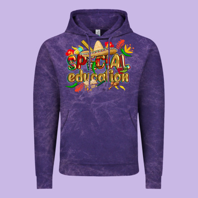 Cinco De Mayo Special Education Vintage Hoodie Designed By Cowgirlartshop
