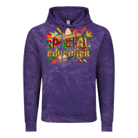 Cloud Purple cinco de mayo special education Vintage Hoodie - CowGirlArtShop