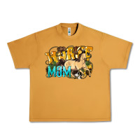 Peanut Butter Horse Mom Rope Urban Heavy Tee - HowdyJamesFarm