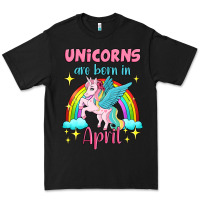 Black unicorns are born in april Premium Tee - Jasminsmagicworld