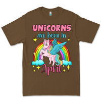 Cacao unicorns are born in april Premium Tee - Jasminsmagicworld