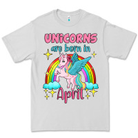 Dove Grey unicorns are born in april Premium Tee - Jasminsmagicworld