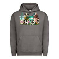 Pigment Tornado cow coffee cups Urban Hoodie - AdoDesignShop