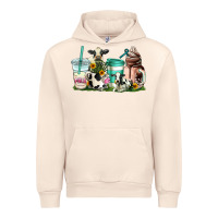 Sandshell cow coffee cups Urban Hoodie - AdoDesignShop