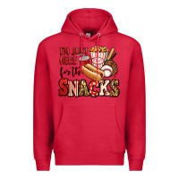 Cardinal i'm just here for the snacks baseball Premium Hoodie - Jasminsmagicworld