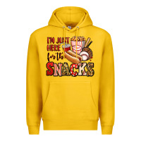 Lemon i'm just here for the snacks baseball Premium Hoodie - Jasminsmagicworld
