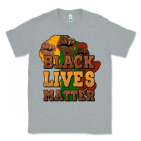 Heather Grey black lives matter Classic Tee - NancyCooperArtShop