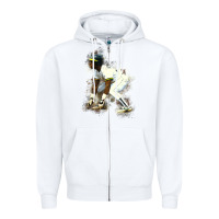 White Rickey Henderson Zipper Hoodie - minhPixels