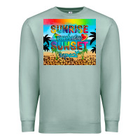 Seafoam sunrise sunburn sunset repeat Premium Sweatshirt - Artiststas