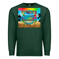 Sports Green sunrise sunburn sunset repeat Premium Sweatshirt - Artiststas