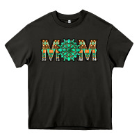 Asphalt gemstone aztec mom Heavy Core Tee - LillyAllenDesigns