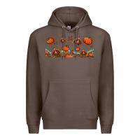 Coffee turkey thanksgiving pumpkin libbey glass Premium Hoodie - BundleAndBundleShop