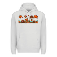 Dove Grey turkey thanksgiving pumpkin libbey glass Premium Hoodie - BundleAndBundleShop