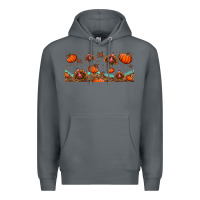Rock turkey thanksgiving pumpkin libbey glass Premium Hoodie - BundleAndBundleShop