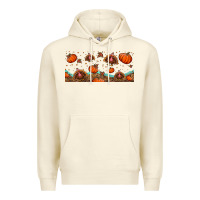 Sandshell turkey thanksgiving pumpkin libbey glass Premium Hoodie - BundleAndBundleShop