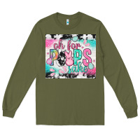 Army Green Oh for peeps sake with cowhide tumbler Easter Day Long Sleeve Tee - HowdyJamesFarm