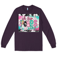 Oh For Peeps Sake With Cowhide Tumbler Easter Day Long Sleeve Tee | Teevron