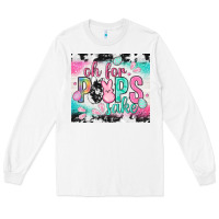 White Oh for peeps sake with cowhide tumbler Easter Day Long Sleeve Tee - HowdyJamesFarm