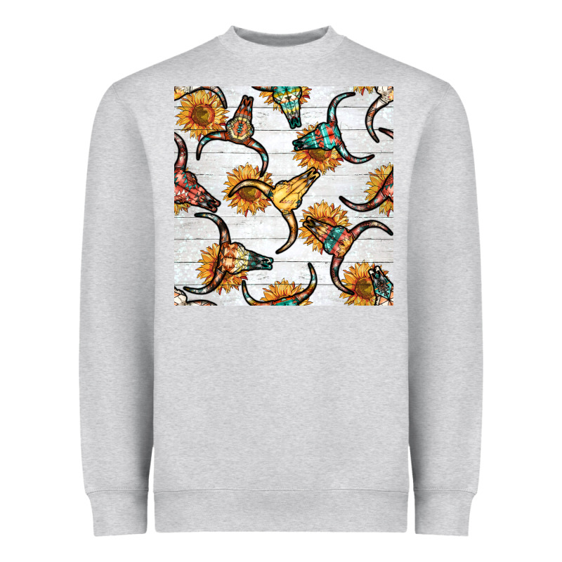 Native American Aztec Seamless Pattern 7 Heavyweight Sweatshirt by BundleAndBundleShop | Teevron