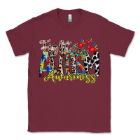 Burgundy fight for autism awareness Classic Tee - RacoonDesign