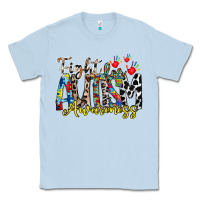 Dusty Blue fight for autism awareness Classic Tee - RacoonDesign