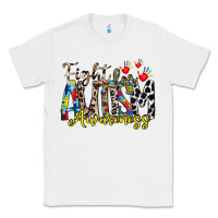 White fight for autism awareness Classic Tee - RacoonDesign