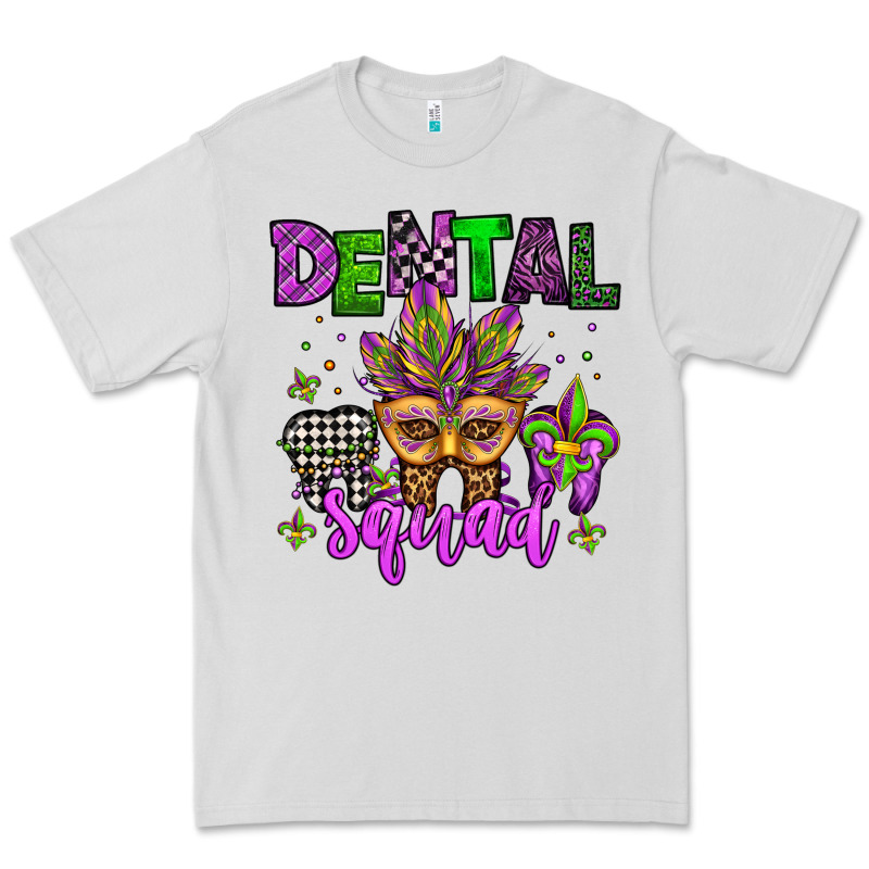 Dental Squad Mardi Gras Teeth Premium Tee by Jasminsmagicworld | Teevron