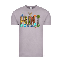 Vintage Zinc The hunt is on with eggs Easter Day Vintage Tee - HowdyJamesFarm