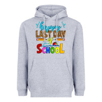 Heather Grey happy last day of school Heavyweight Hoodie - Artiststas