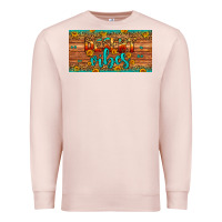 Pale Pink desert vibes license plate Premium Sweatshirt - Artiststas