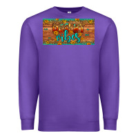 Purple desert vibes license plate Premium Sweatshirt - Artiststas