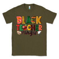 Army Green black teacher magic Classic Tee - NancyCooperArtShop