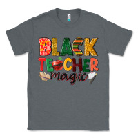 Charcoal Heather black teacher magic Classic Tee - NancyCooperArtShop