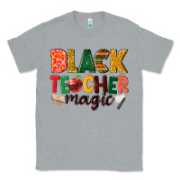 Heather Grey black teacher magic Classic Tee - NancyCooperArtShop