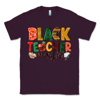 Plum black teacher magic Classic Tee - NancyCooperArtShop