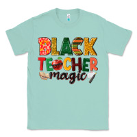 Seafoam black teacher magic Classic Tee - NancyCooperArtShop