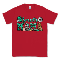 Red soccer mama Classic Tee - Jasminsmagicworld