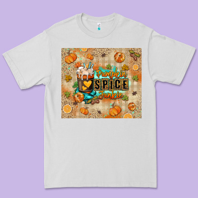 Pumpkin Spice Junkie Premium Tee Designed By Ranaportraitstore