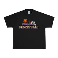 Black Wild about Basketball Urban Heavy Tee - HowdyJamesFarm
