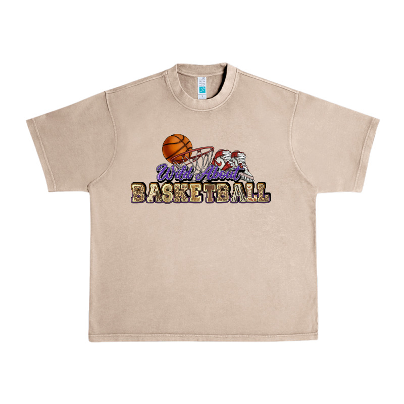 Wild About Basketball Urban Heavy Tee by HowdyJamesFarm | Teevron