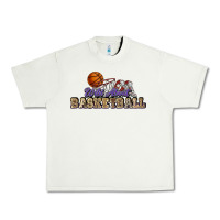 Pistachio Wild about Basketball Urban Heavy Tee - HowdyJamesFarm