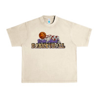 Sandshell Wild about Basketball Urban Heavy Tee - HowdyJamesFarm