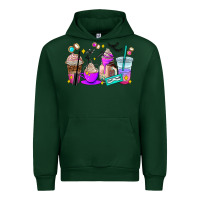 Forest Green lash hustler coffee cups Urban Hoodie - AdoDesignShop