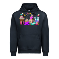 Navy lash hustler coffee cups Urban Hoodie - AdoDesignShop